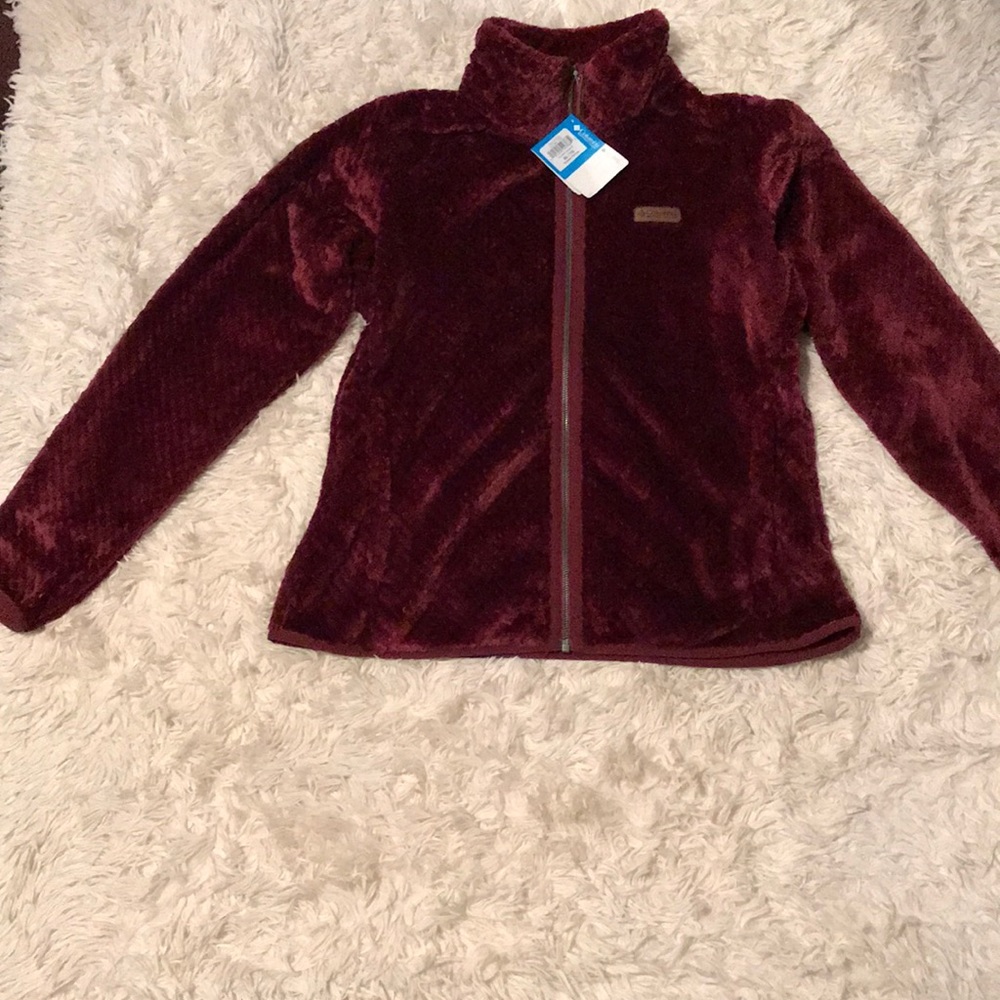 Burgundy Columbia Sweater